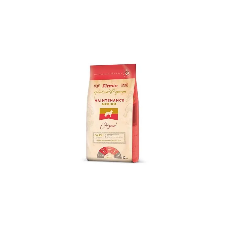 Originální Granule pro psy Fitmin, Medium Maintenance, 12 kg