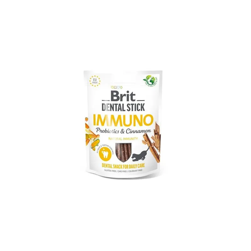 Značkový Brit Dog Dental Stick Immuno Probiotics&amp,Cinnamon, 7 ks