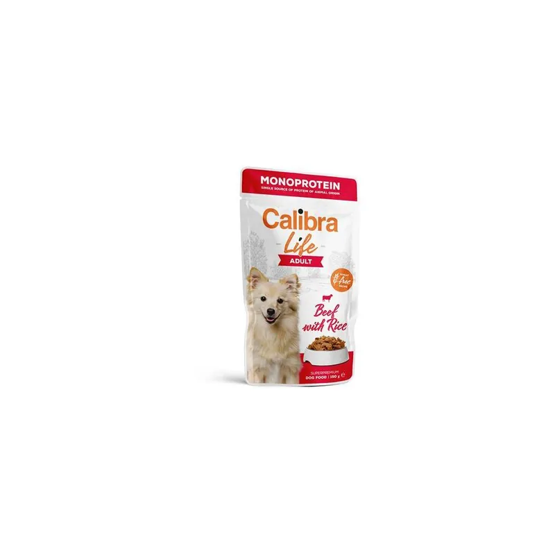 Calibra Dog Life kapsa Adult Beef, 150 g Ihned K Objednání