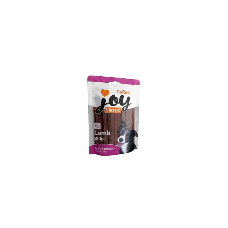 Finální Výprodej Pamlsek pro psy Calibra Joy Classic, jehněčí proužky, 250 g