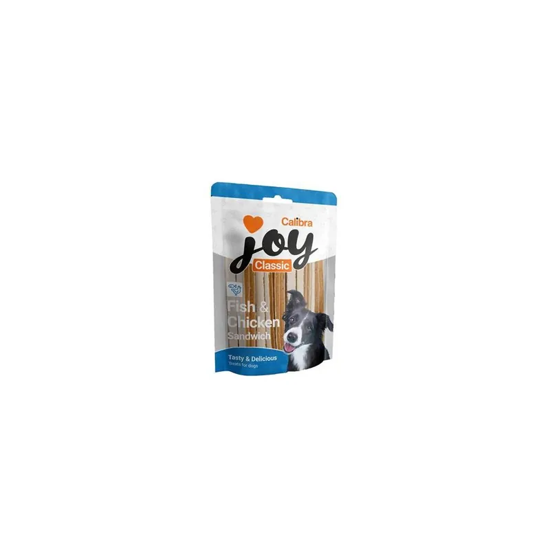 Super Cena Pamlsek pro psy Calibra Joy Classic, ryba&,kuře sendvič, 250 g