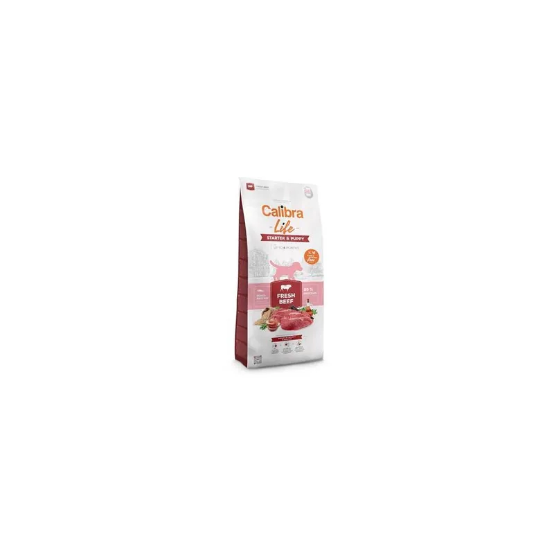 Výhodná Nabídka Calibra Dog Life Starter&amp,Puppy Fresh Beef - 2,5 kg