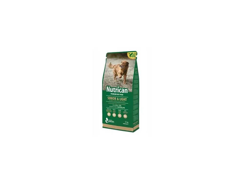 Přímo Od Výrobce NutriCan Senior Light 15kg new