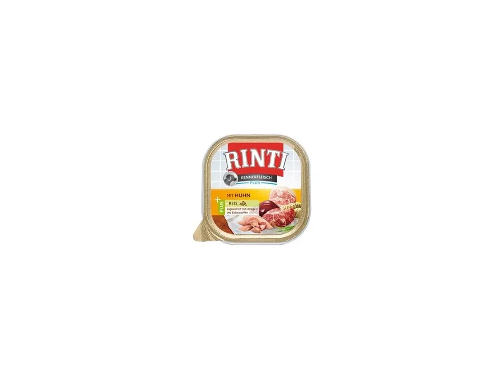 Novinka Rinti Dog Kennerfleisch vanička kuře+rýže 300g