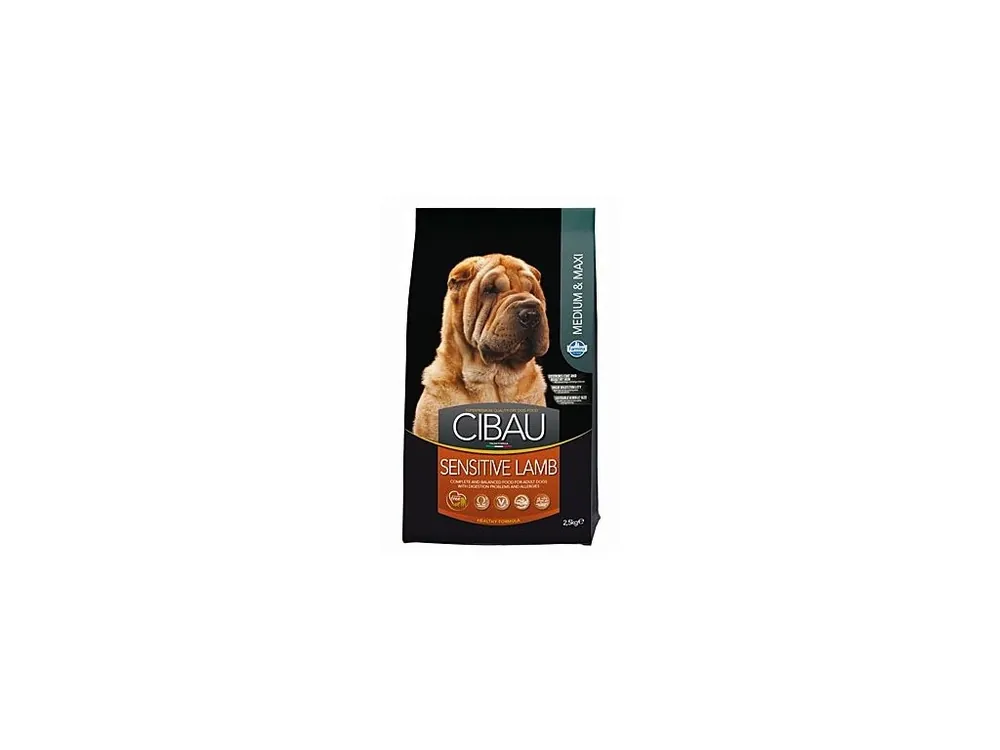 Aktuální CIBAU Adult Sensitive Lamb&Rice 12kg+2kg ZDARMA