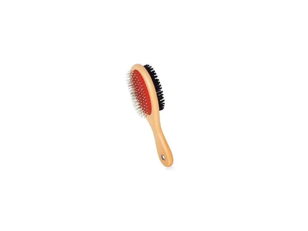 Kartáč oboustranný velký žíně+drátky s kuličkami 22cm Kup Teď