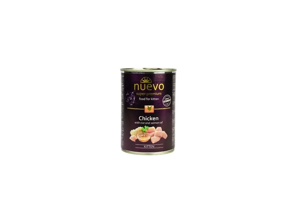 Bezpečná Platba Nuevo kotě kuře konz. 400g