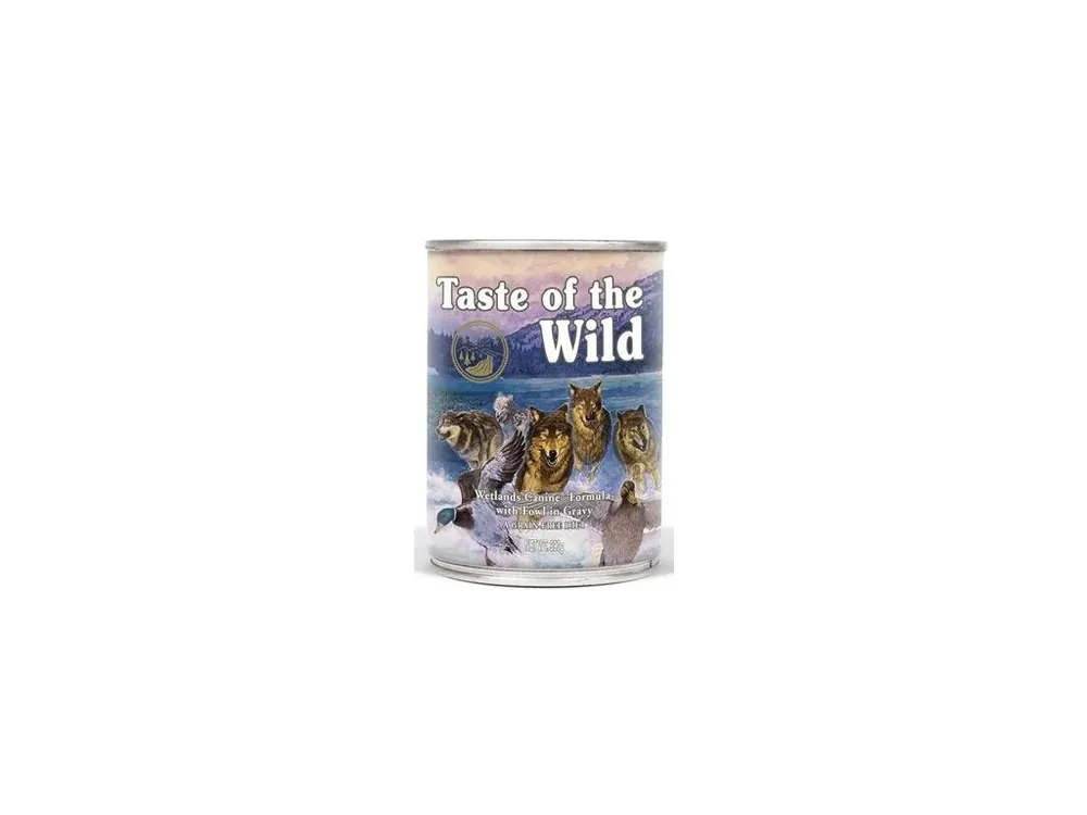Taste of the Wild konzerva Wetlands Wild Fowl 390g Poslední Šance