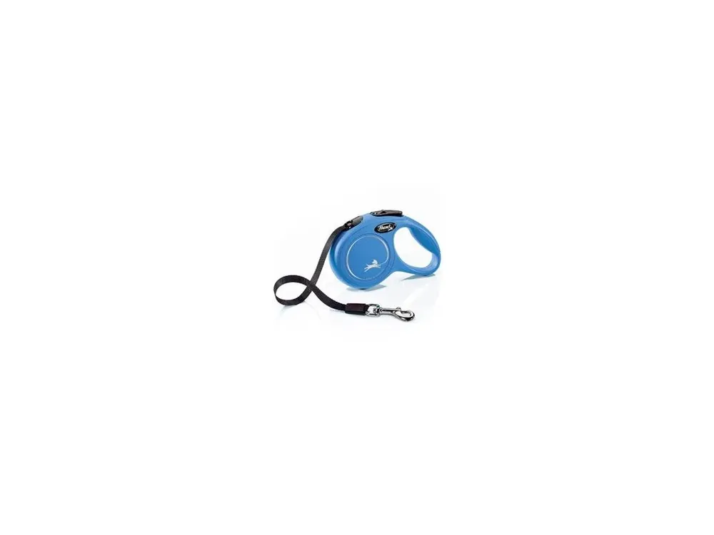 Vodítko FLEXI Classic NEW XS pásek 3m/12kg modrá Nová Kolekce