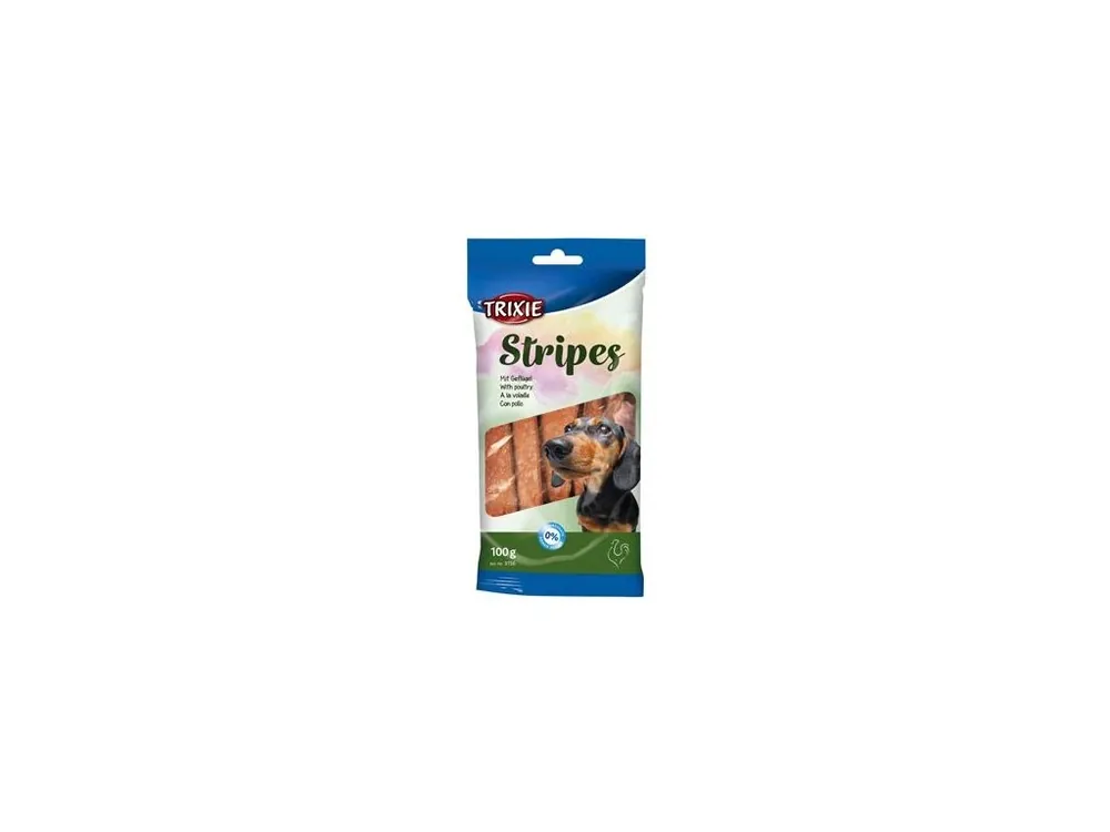 Trixie STRIPES light drůbeží pro psy 10ks 100g TR Novinka