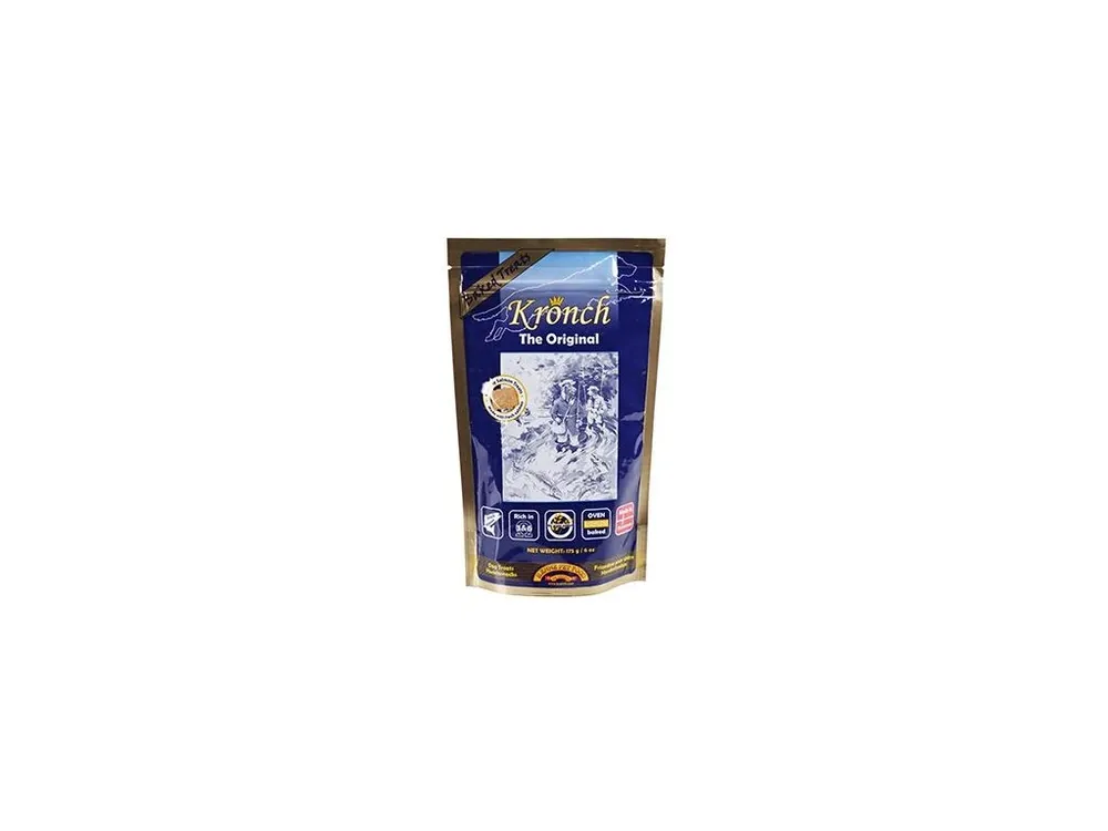 Bezpečná Platba KRONCH pochoutka Treat s lososovým olejem 100% 175g