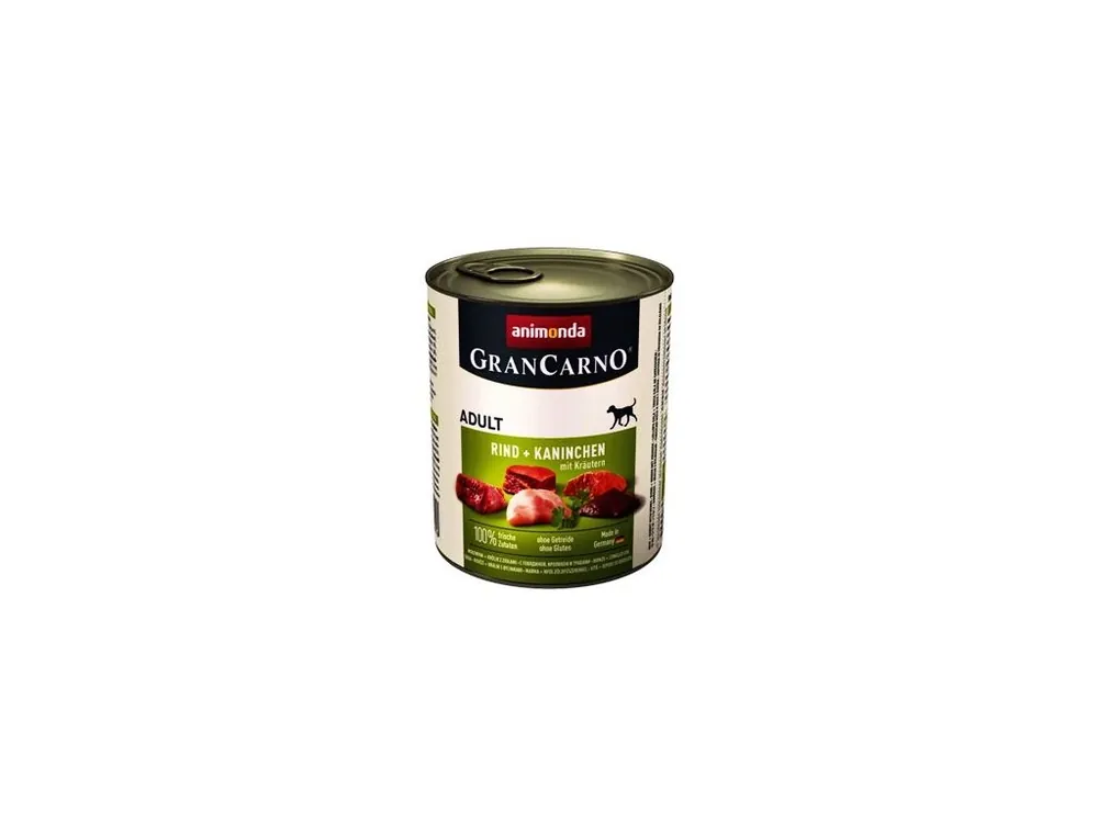 Kup Teď Animonda GRANCARNO konz. ADULT králík/bylinky 800g