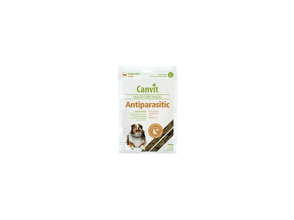 Oblíbený Canvit Snacks Anti-Parasitic 200g