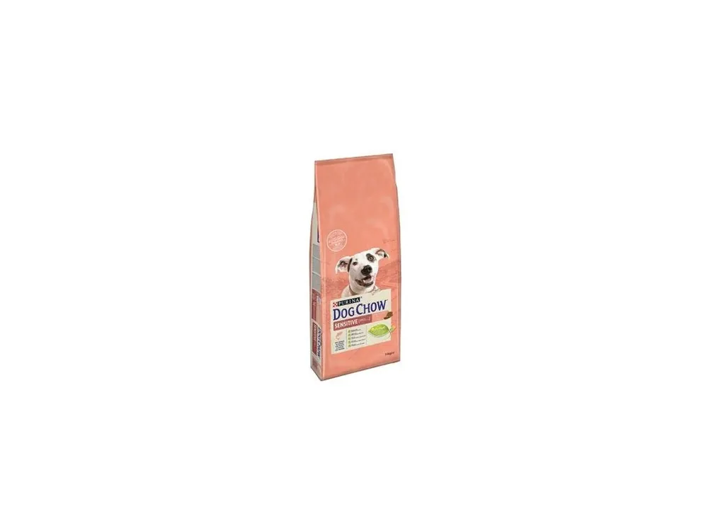 Purina Dog Chow Adult Sensitive Salmon&Rice 14kg Nakupujte Hned