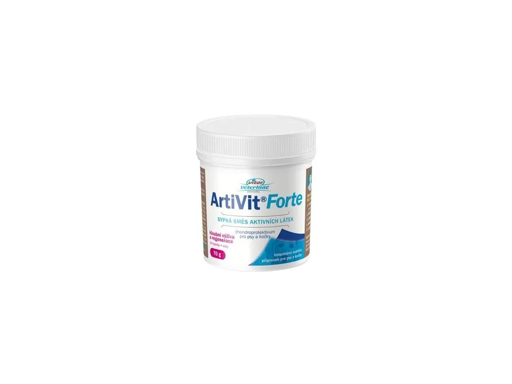 Speciální Cena VITAR Veterinae ArtiVit Forte prášek 70g