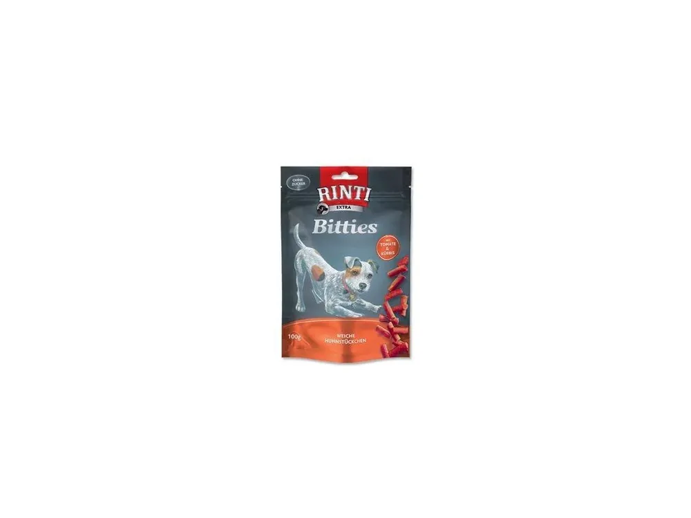 Rinti Dog Extra Mini-Bits pochoutka rajče+dýně 100g Nejprodávanější