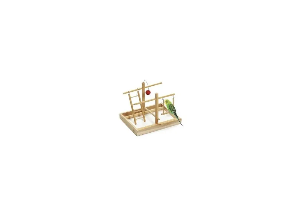 Hračka pták Hřiště 28x23x23cm dřevo KAR Zlevněný