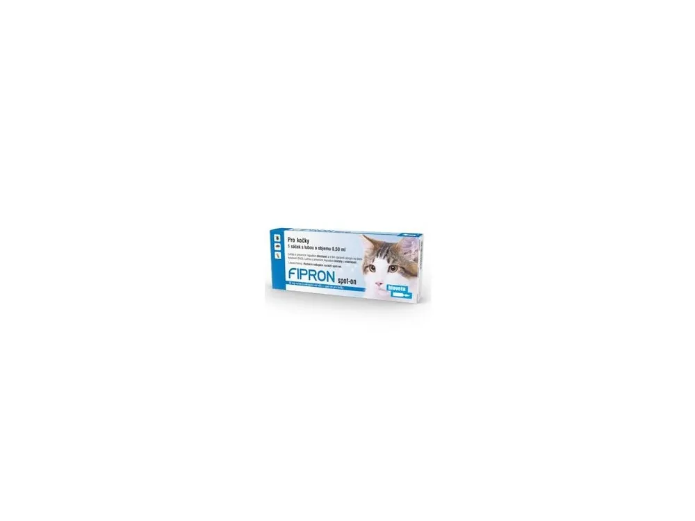 Fipron 50mg Spot-On Cat sol 1x0,5ml Jen Po Omezenou Doba