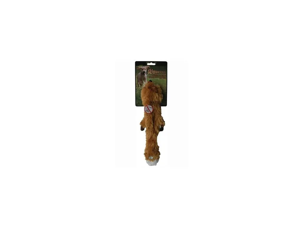 Víkendová Akce Hračka pes Liška pískací 61cm Skinneeez
