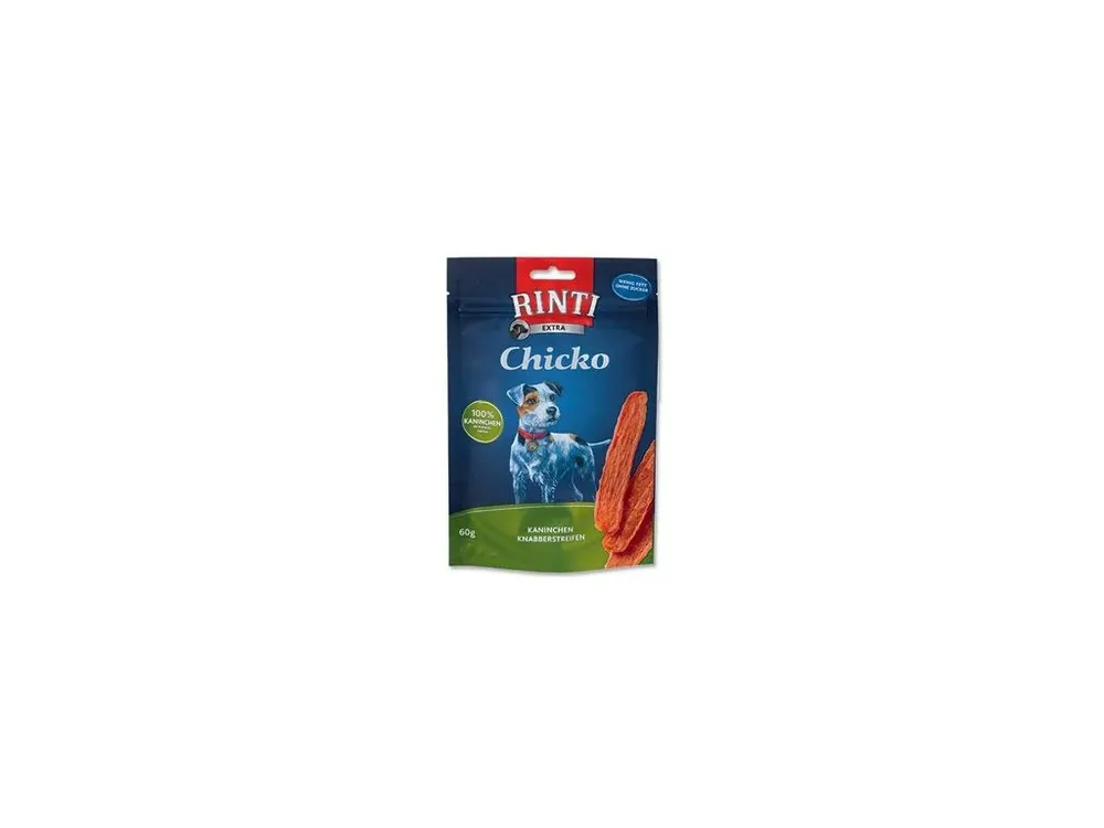 Rinti Dog Extra Chicko pochoutka králík 60g Časově Omezené