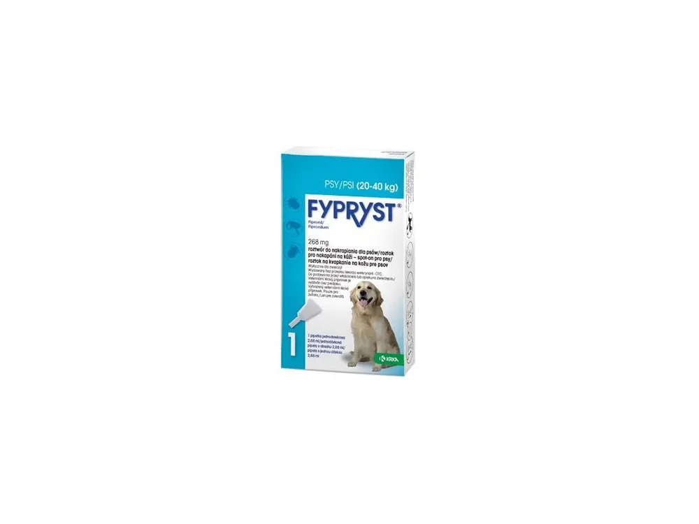 Koupit Online Fypryst Spot-on Dog L sol 1x2,68ml (20-40kg)