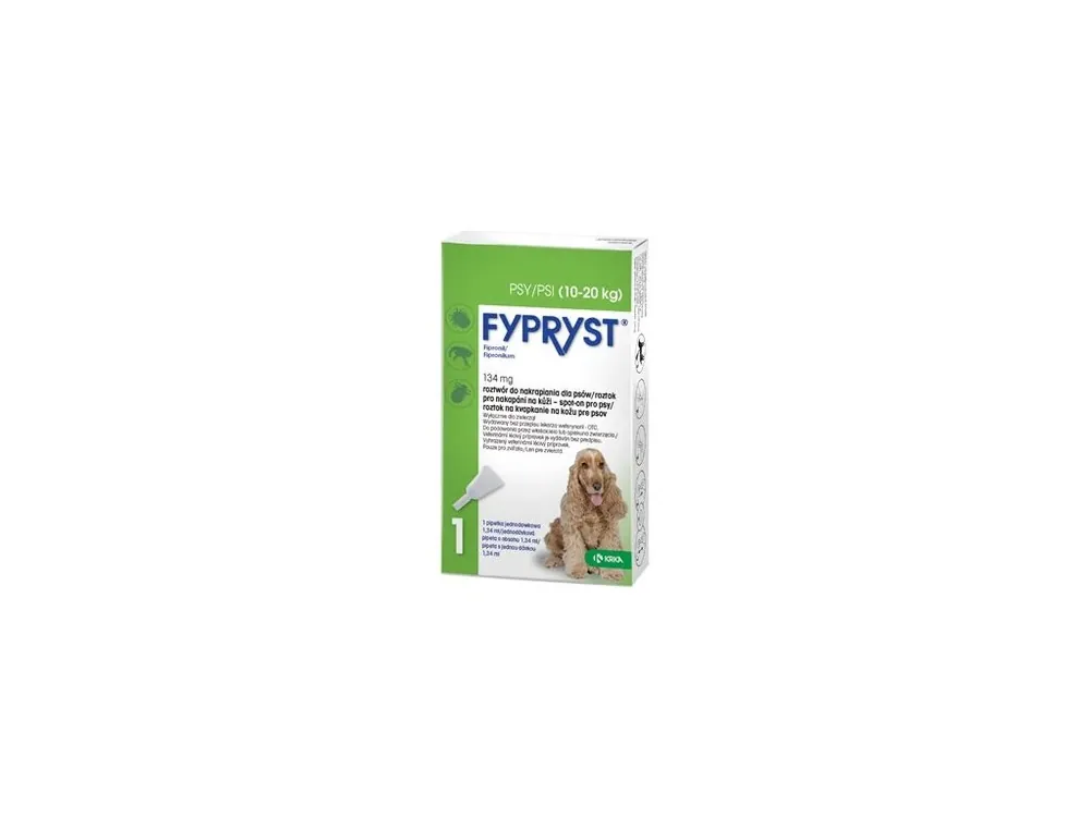 Fypryst Spot-on Dog M sol 1x1,34ml (10-20kg) Časově Omezené