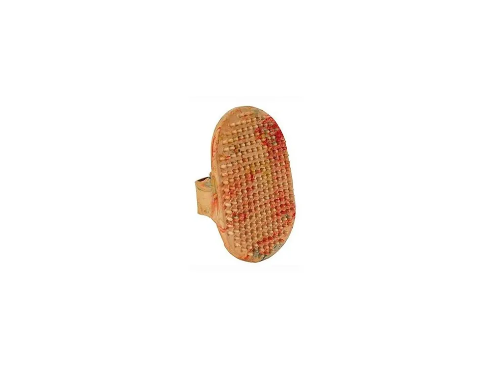 Výprodej Kartáč gumový dlaňový pro psy 13/9cm TR