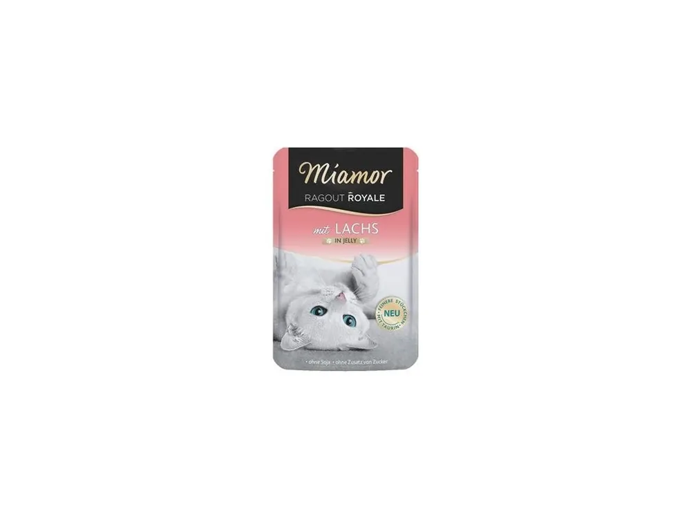 Výprodej Miamor Cat Ragout kapsa losos v želé 100g
