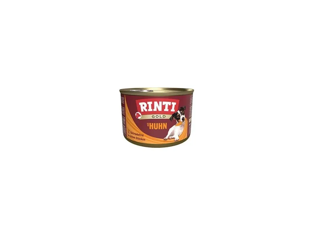 Rinti Dog Gold konzerva kuře 185g Omezená Nabídka