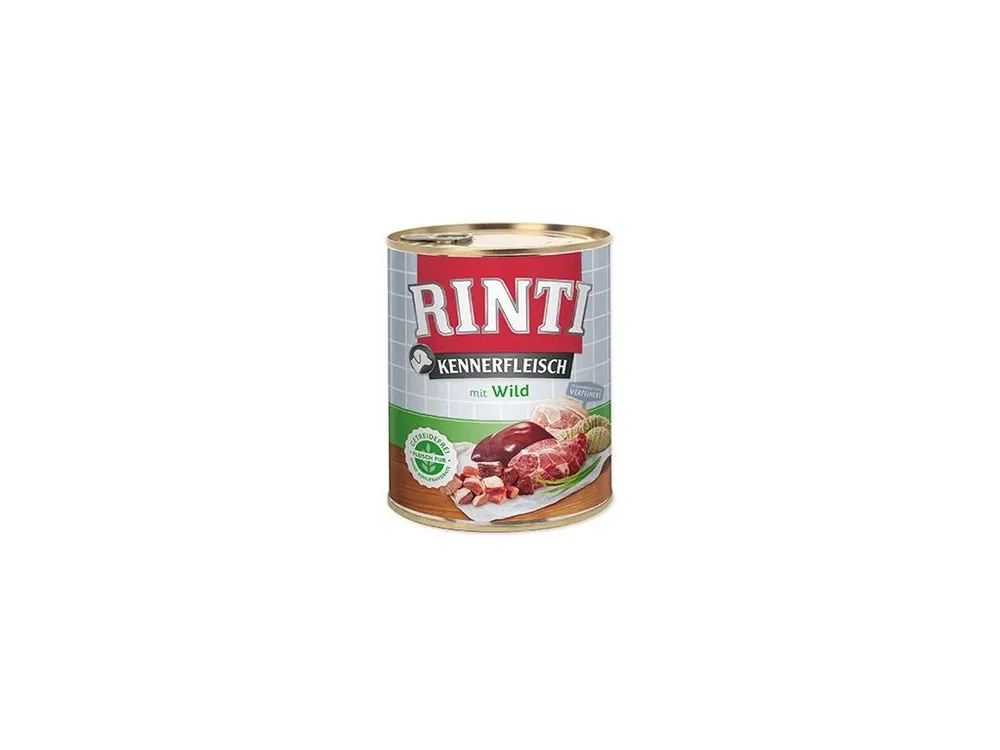 Speciální Cena Rinti Dog Kennerfleisch konzerva zvěřina 800g