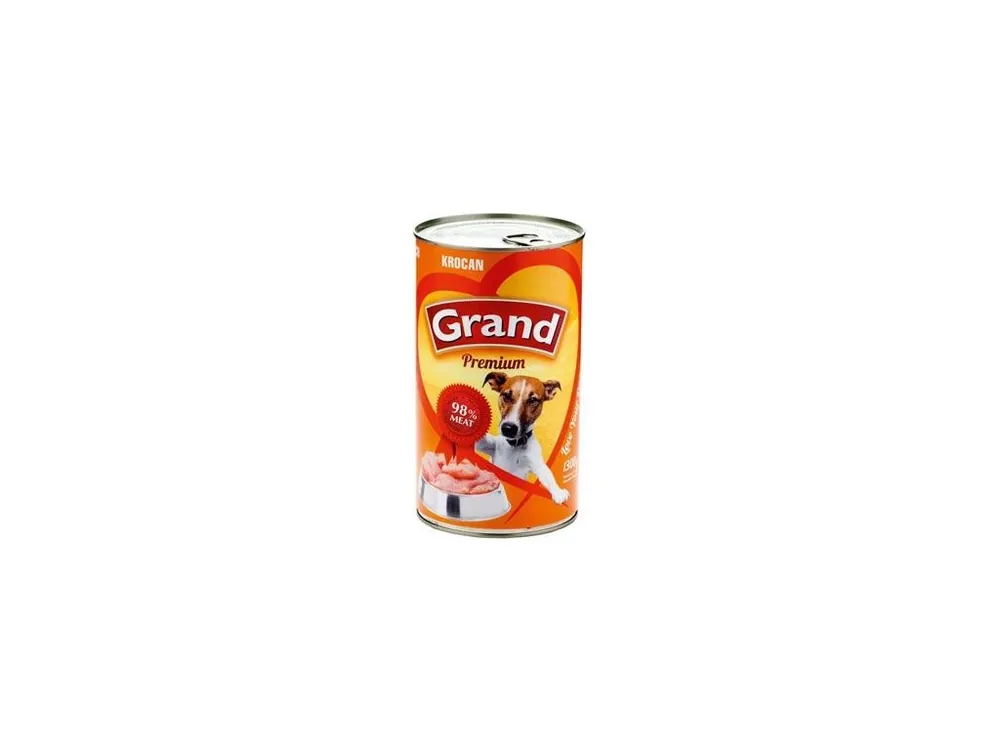 GRAND konz. pes krocaní 1300g Objednat Nyní