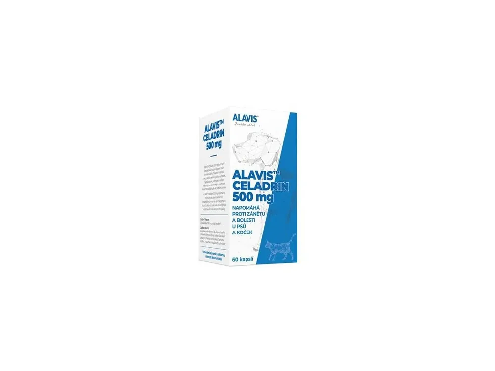 Alavis Celadrin pro psy a kočky 60cps 500mg Omezená Nabídka
