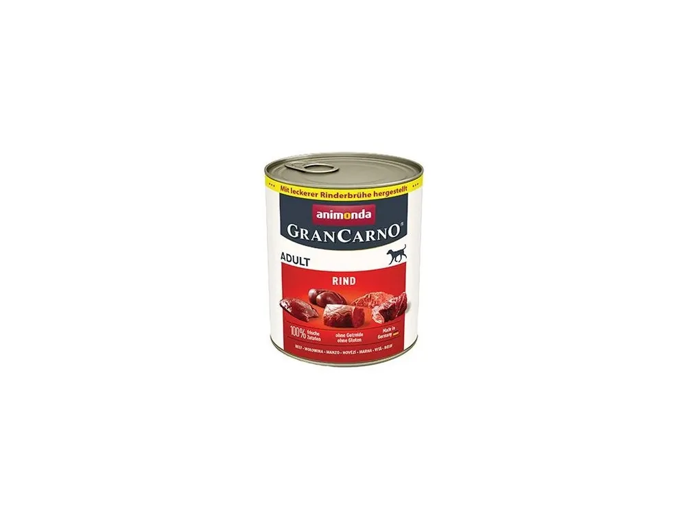Rychlé Dodání Animonda GRANCARNO konz. ADULT hovězí 800g