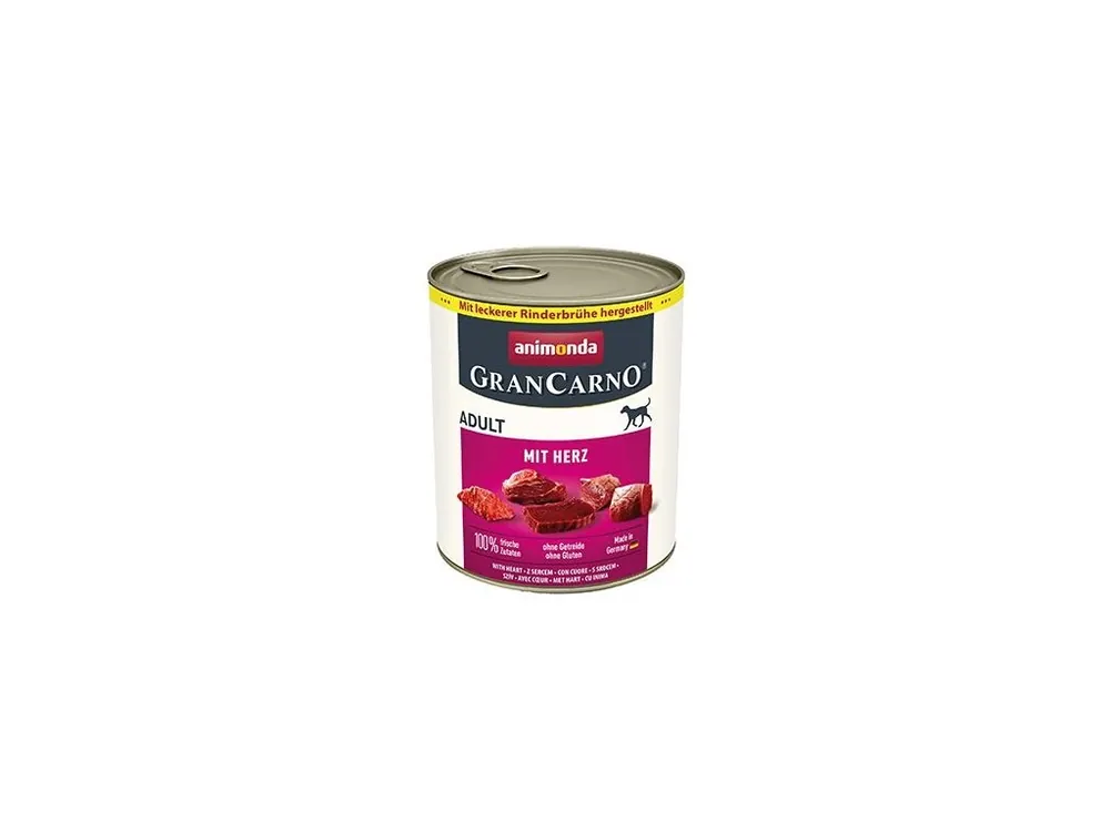 Animonda GRANCARNO konz. ADULT hovězí/srdce 800g Přímo Od Výrobce