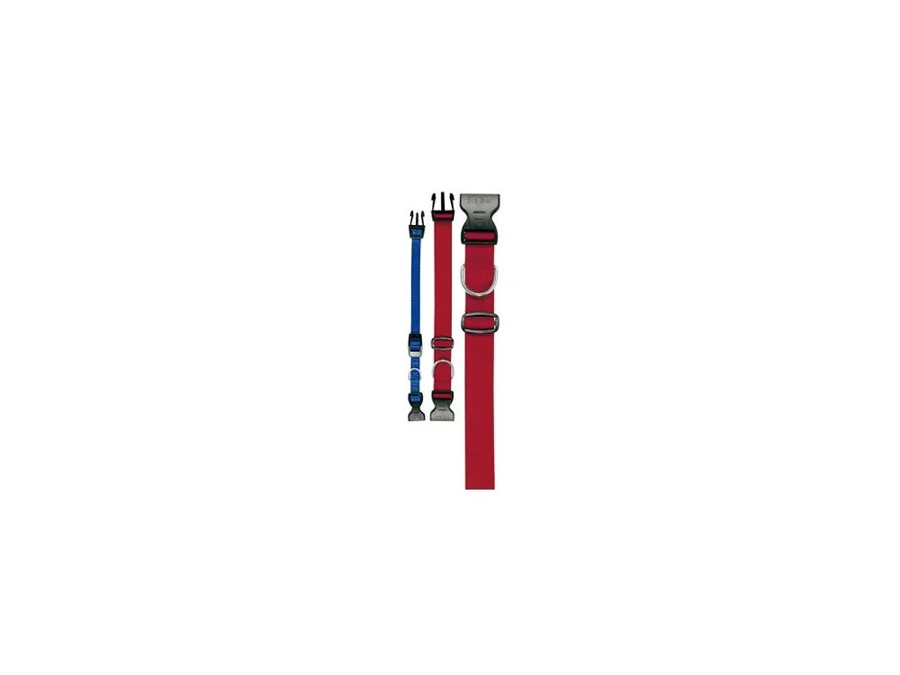 Výprodej Obojek nylon CLUB C 44cmx15mm červený FP 1ks