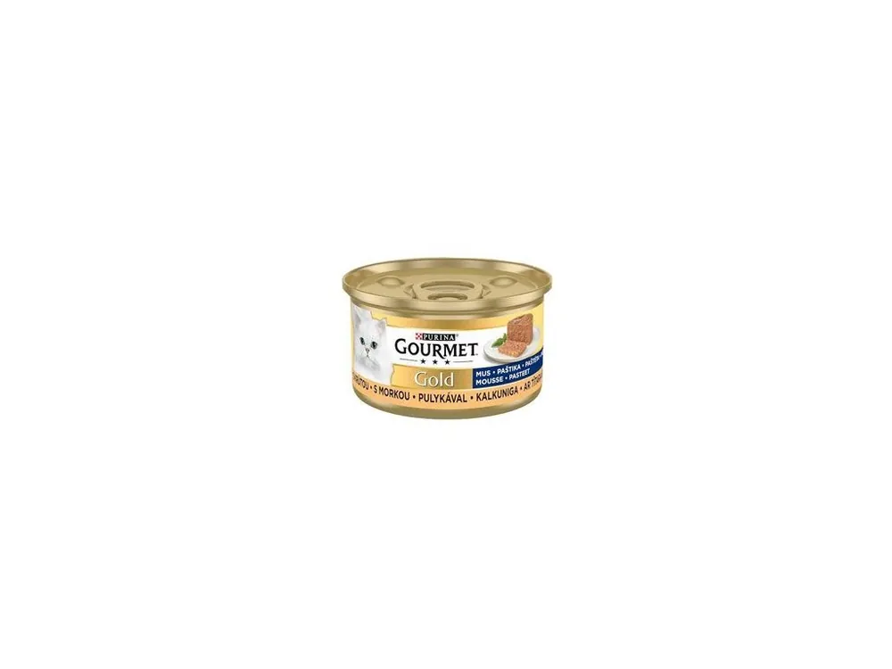 Nakupujte Hned Gourmet Gold konz. kočka pašt. jemná krůta 85g