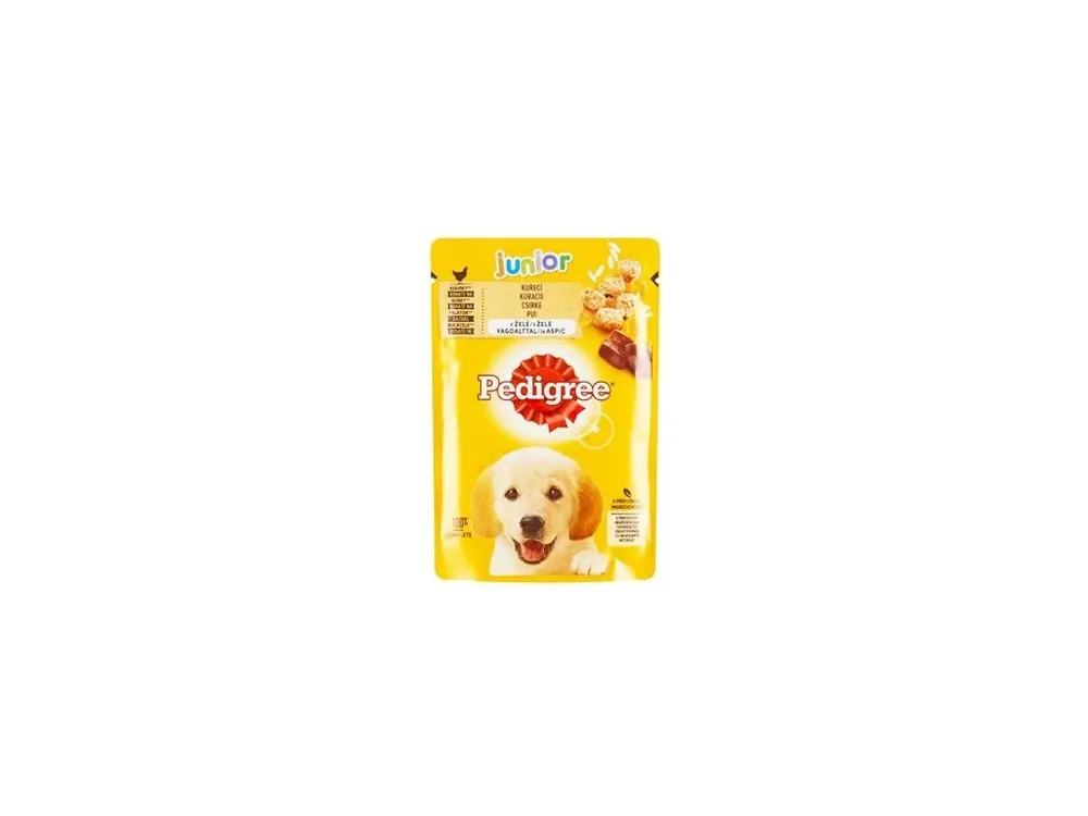 Objednat Nyní Pedigree kapsa Junior kuřecí s rýží v želé 100g