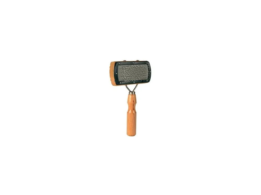 Kartáč dřevěný s drátky jemný pes 18/10cm TR Novinka
