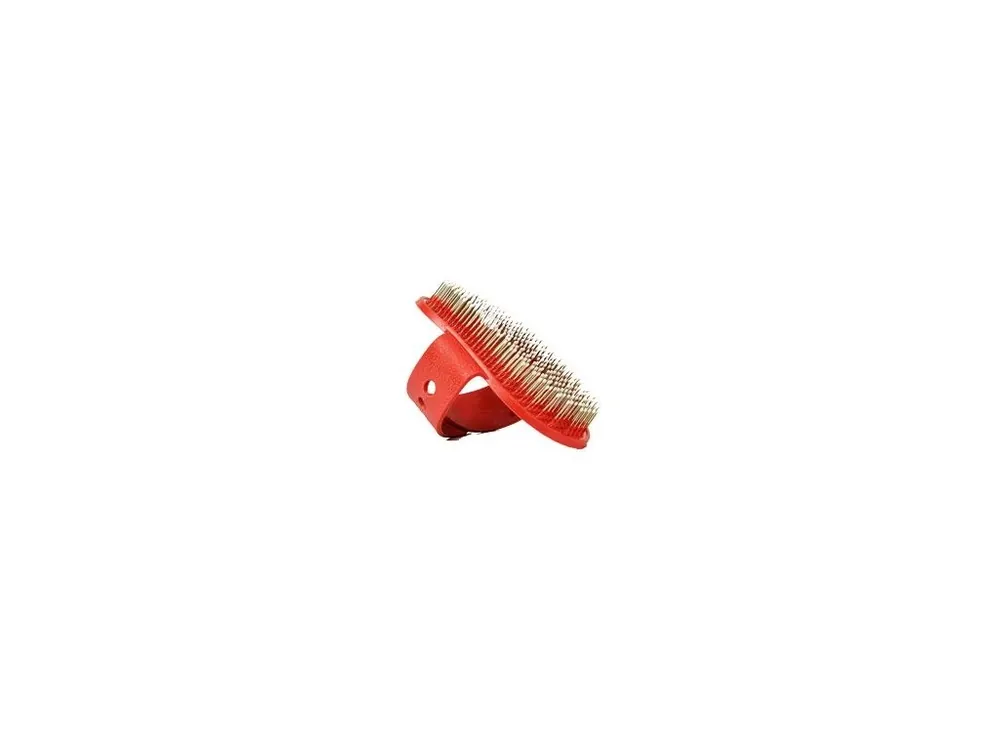 Kartáč gumový dlaňový Terier s drátky 12,5/7,5cm TR Top Prodej