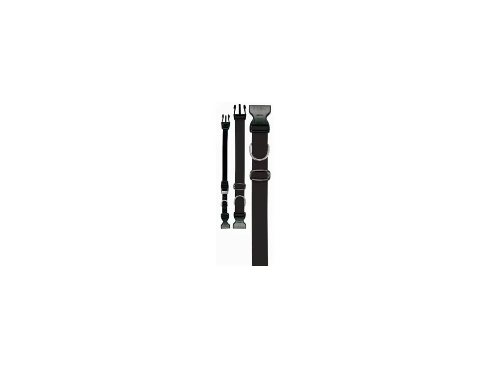 Vysoce Kvalitní Obojek nylon CLUB C 44cmx15mm černý FP 1ks