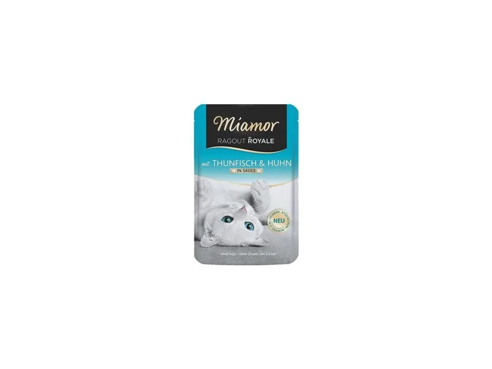 Miamor Cat Ragout kapsa tuňák+kuře ve šťávě 100g Dokud Zásoby Vydrží