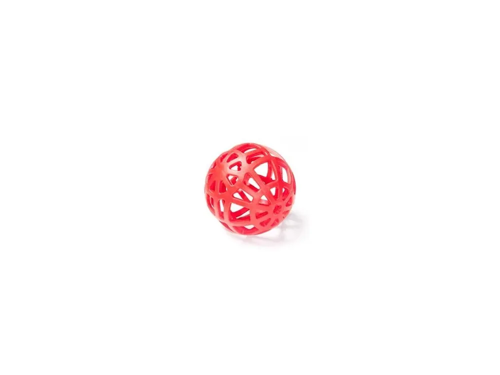 Originální Hračka pes Míč děrovaný plovací Vanil. 14cm SP