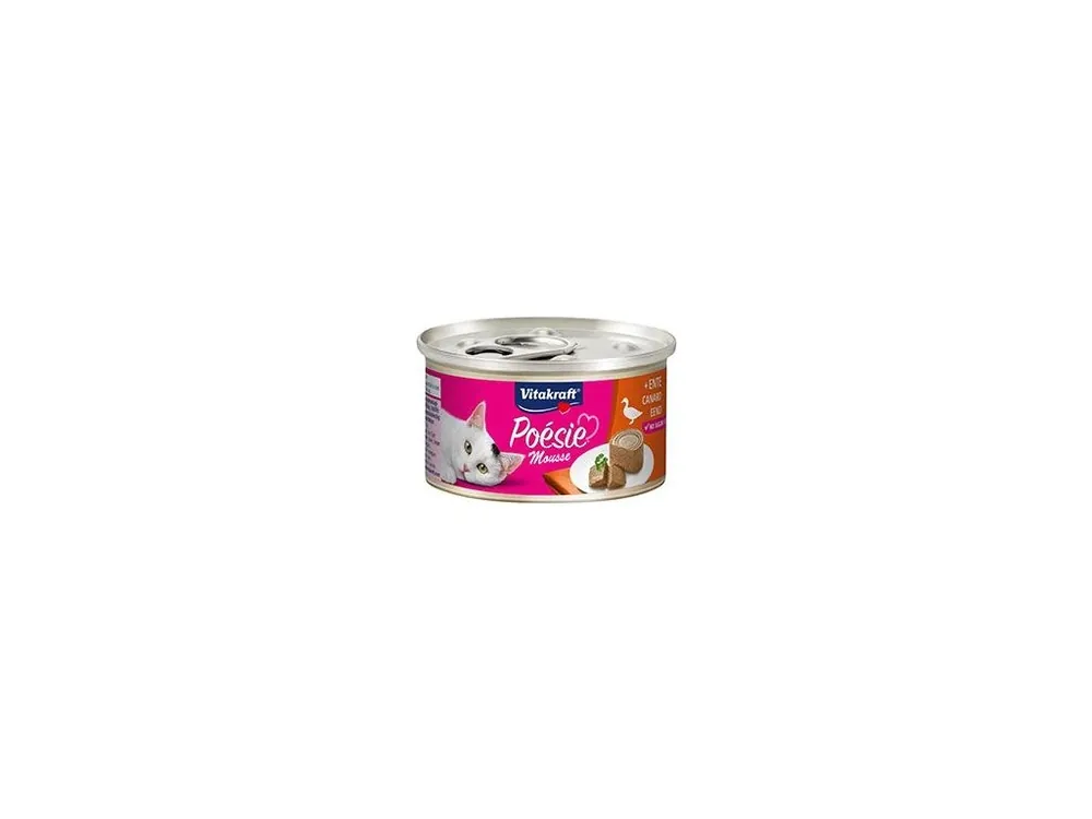 Levný Vitakraft Cat Poésie konz. paté paštika kachna 85g
