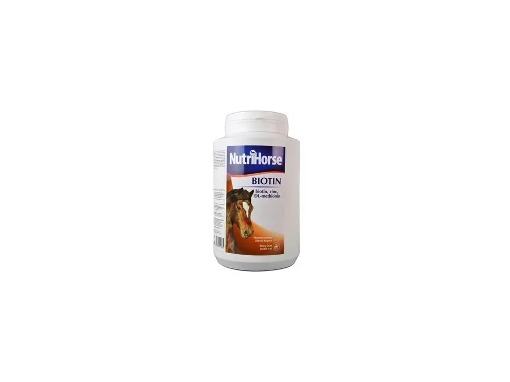Nutri Horse Biotin pro koně plv 1kg new Autentický