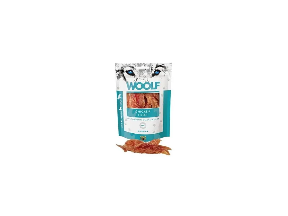 WOOLF pochoutka chicken fillet 100g Top Prodej