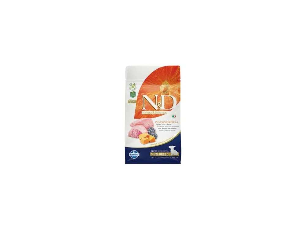 N&D Pumpkin DOG Puppy Mini Lamb & Blueberry 800g Horká Nabídka